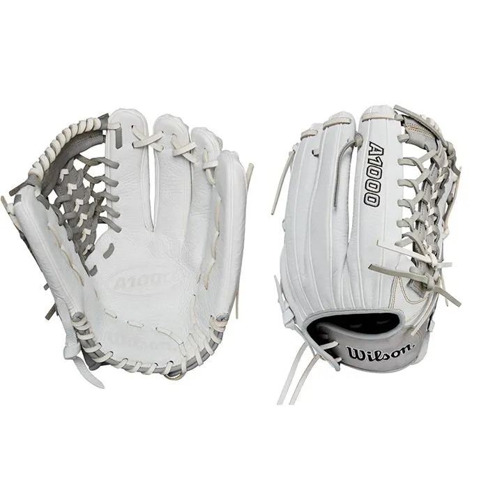 2024 Wilson A1000 T125 12.5" Outfield Fastpitch Softball Glove: WBW101459125