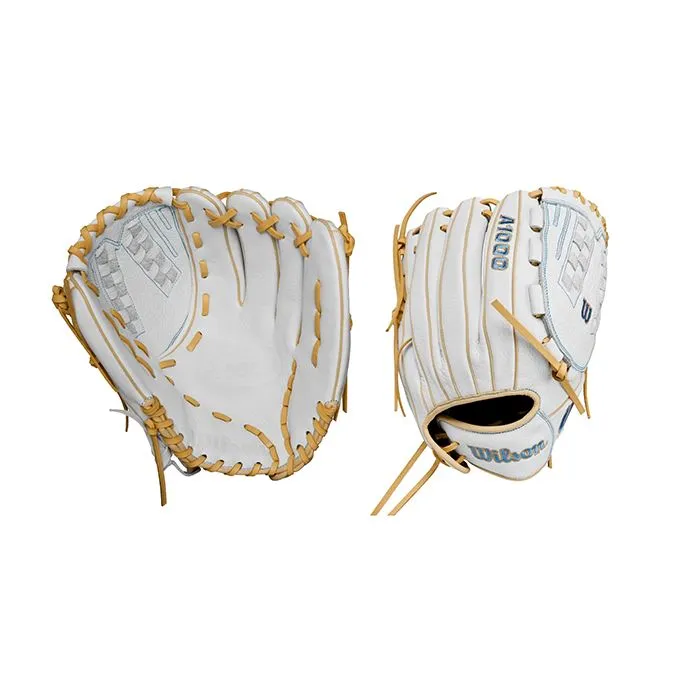 2024 Wilson A1000 V125 12.5" Outfield/Pitcher's Fastpitch Softball Glove: WBW101461125