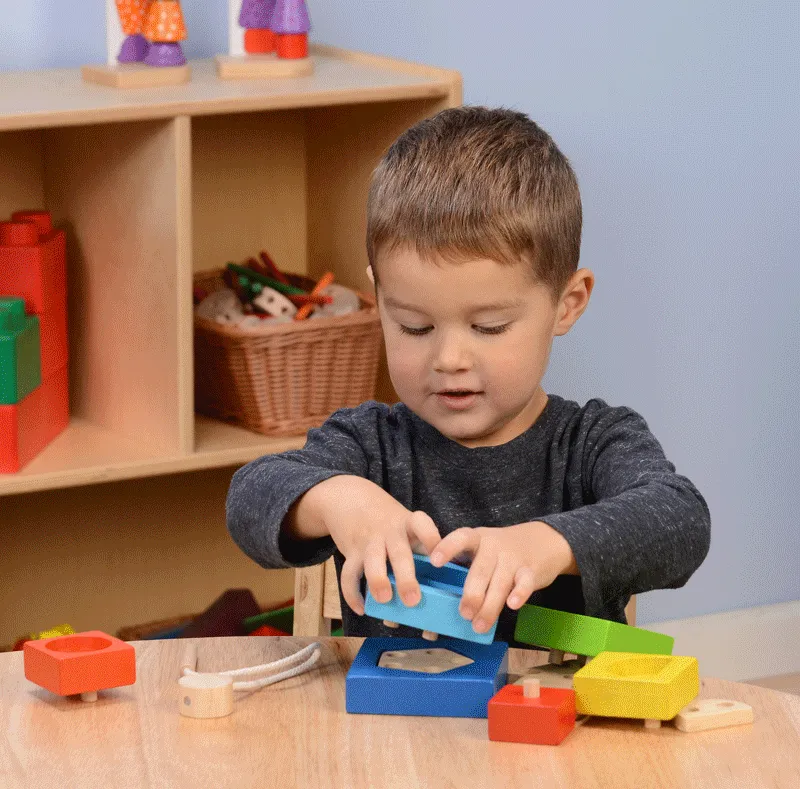 4 in 1 Rainbow Stacking Set