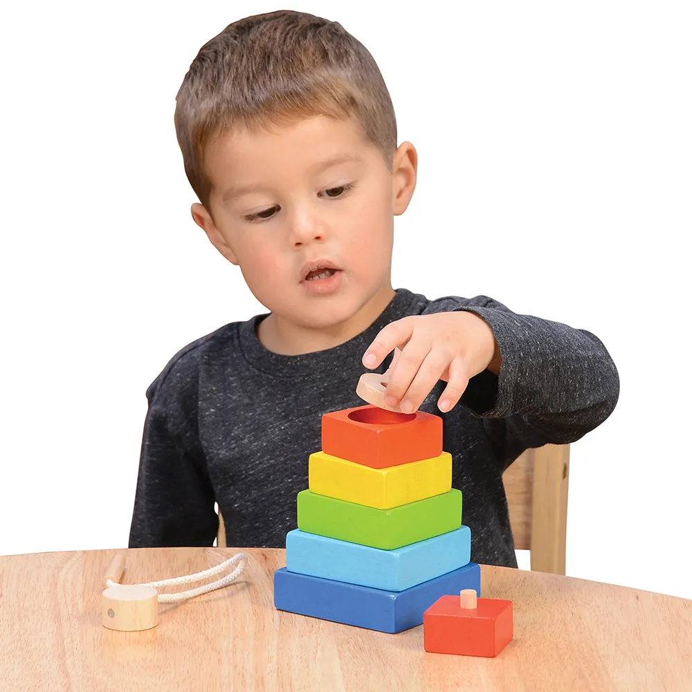 4 in 1 Rainbow Stacking Set