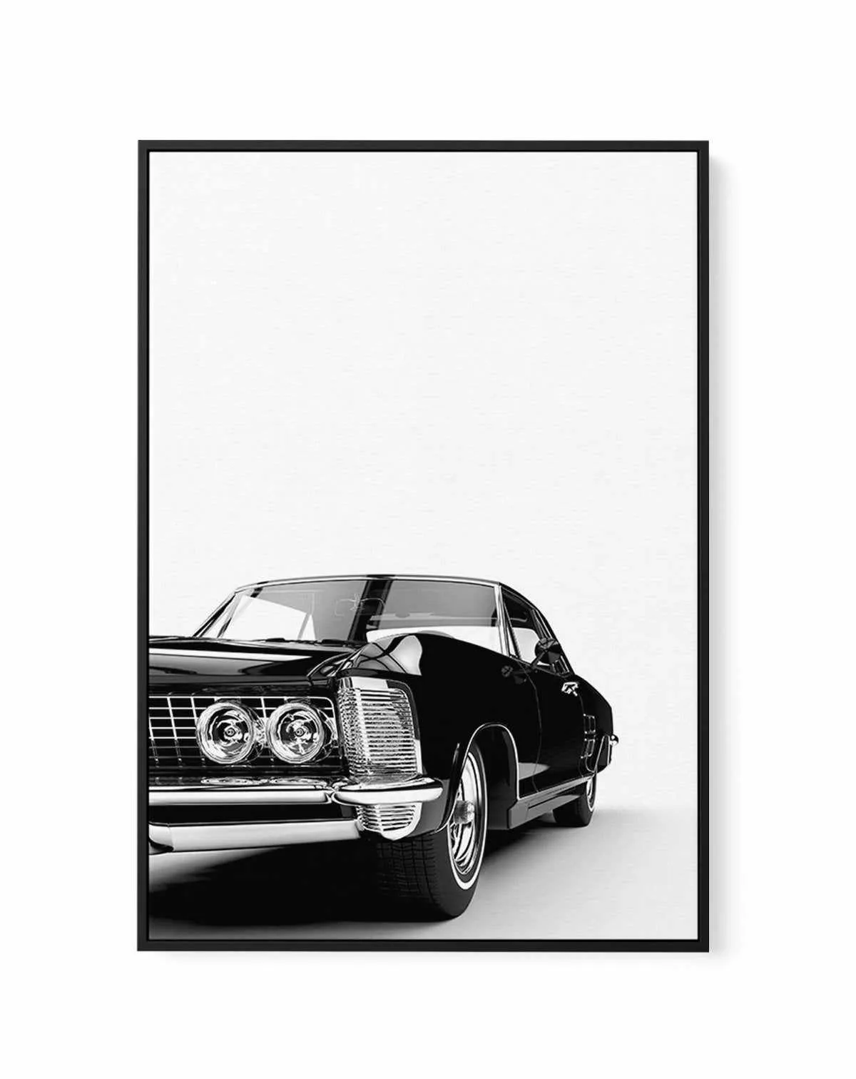 American Muscle Car | Framed Canvas Art Print