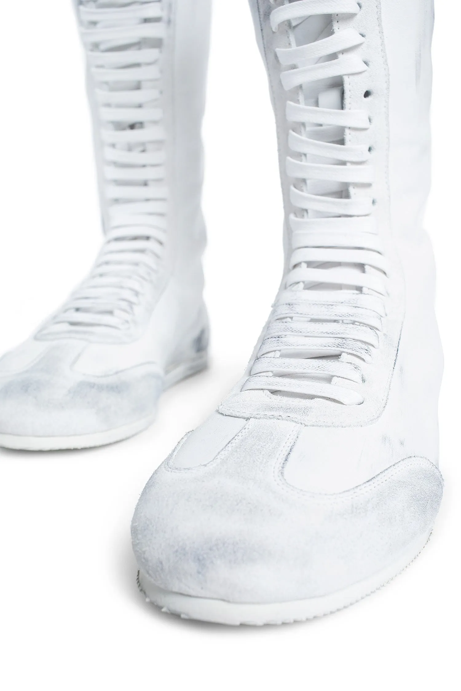 ANN DEMEULEMEESTER MAN WHITE SNEAKERS