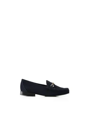 Apsley - Navy Blue Suede