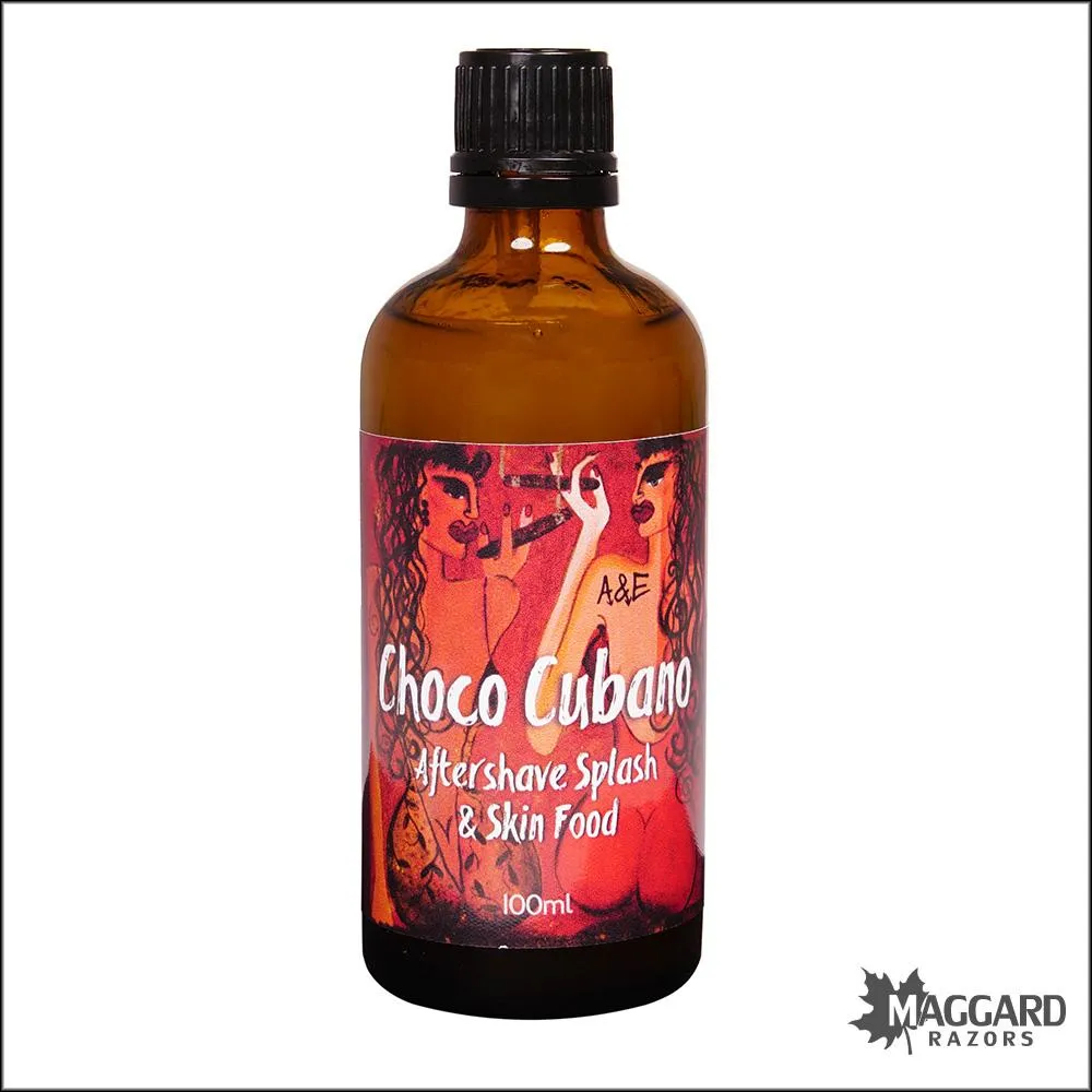 Ariana and Evans Choco Cubano Aftershave Splash and Skin Food, 100ml