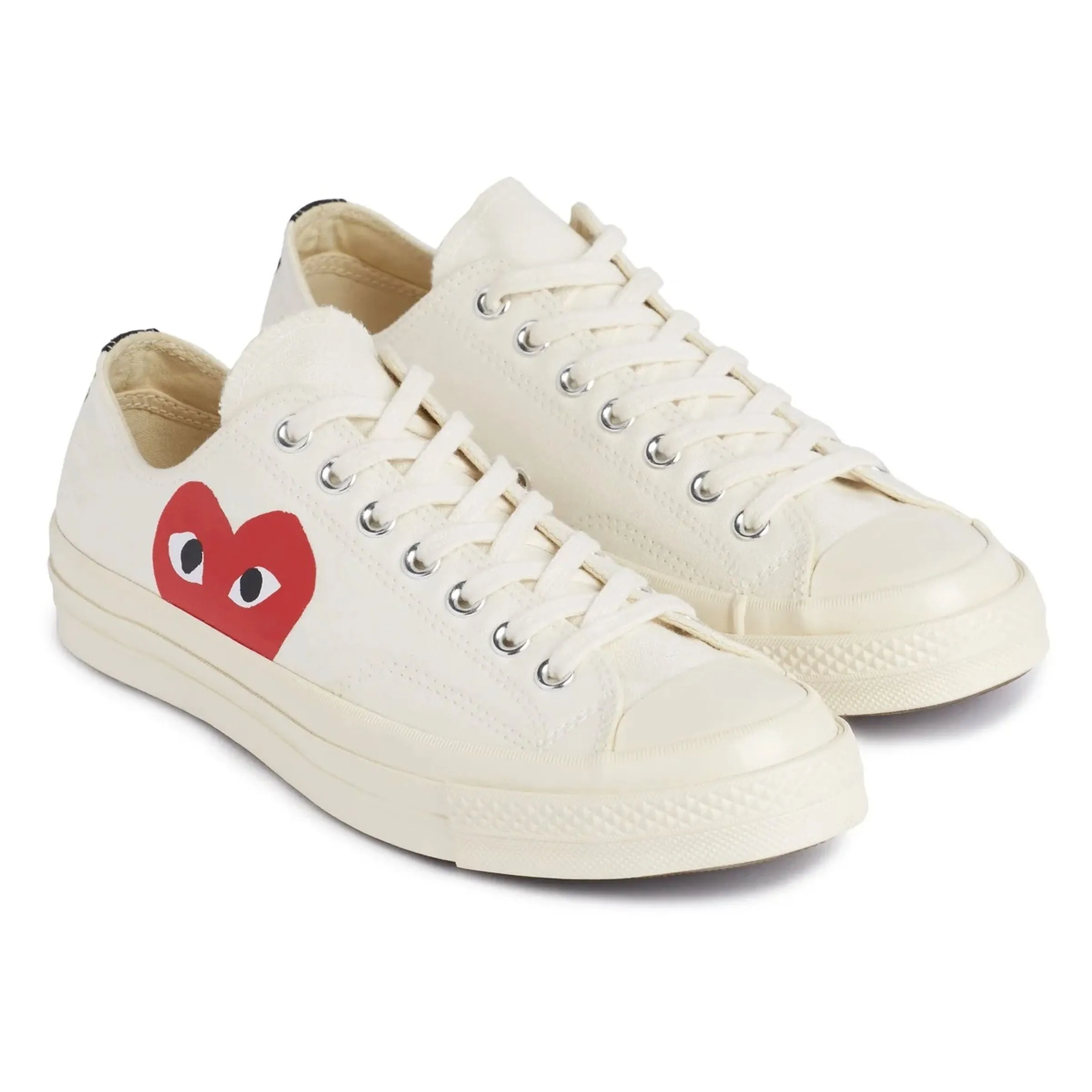 Beige Converse Low Top Sneakers