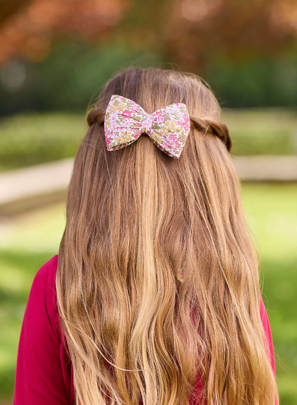 Bow Hair Clip in Penny