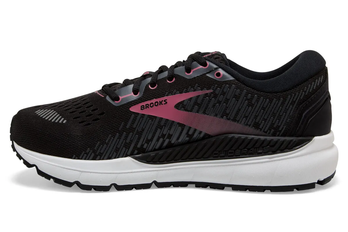 Brooks Addiction GTS 15 D Black/Ebony/Mauvewood Womens