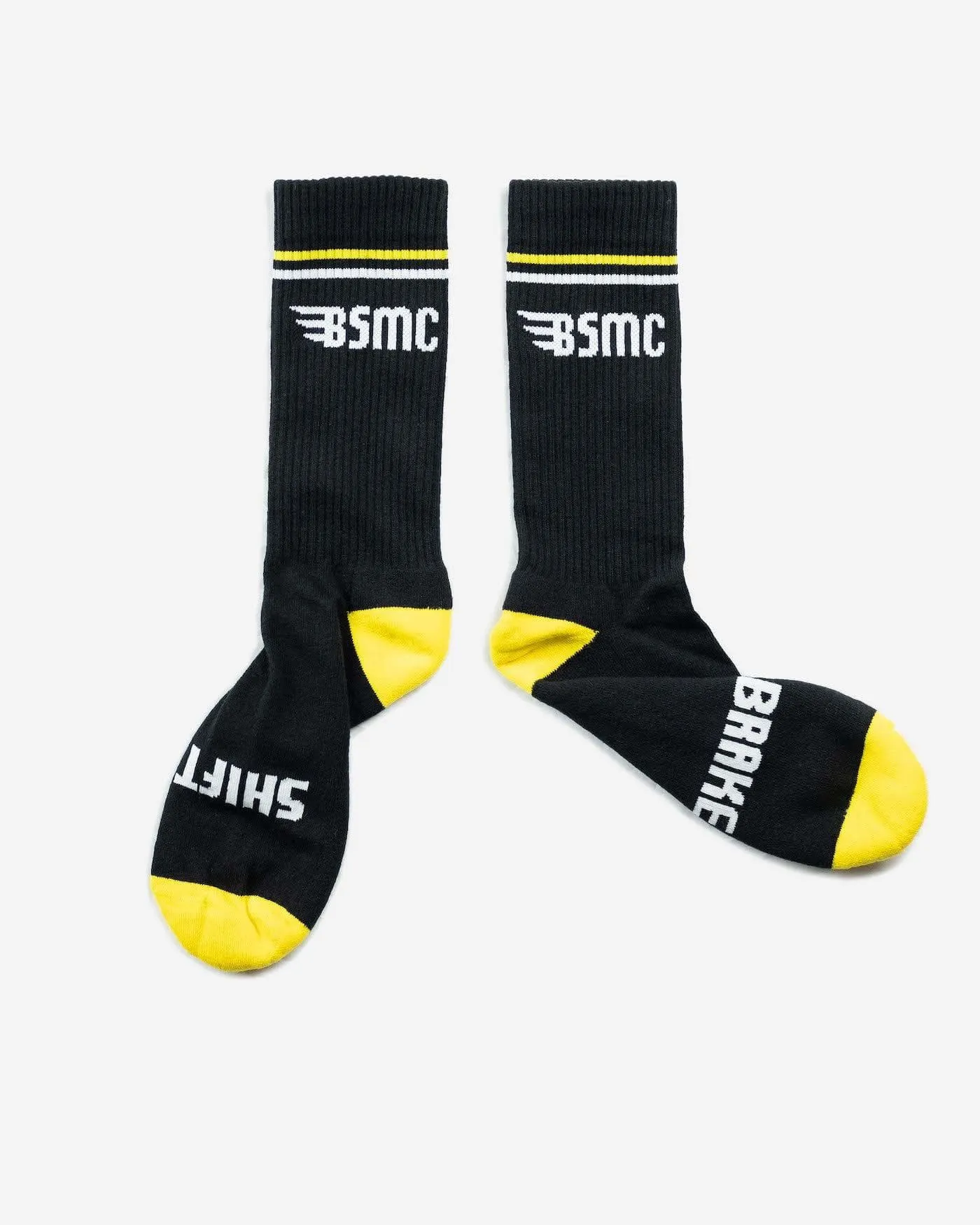 BSMC MX Socks - BLACK/YELLOW