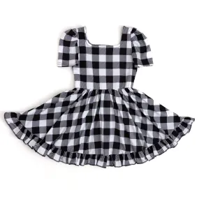 Buffalo Plaid Mod Twirl Dress