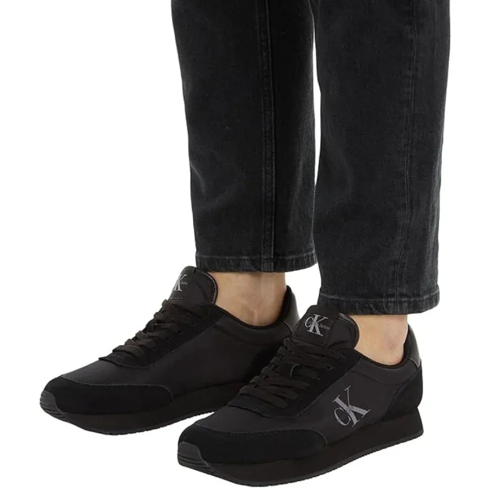 Calvin Klein Jeans Retro Runner SU-NY Mono Trainer - BLKBLK