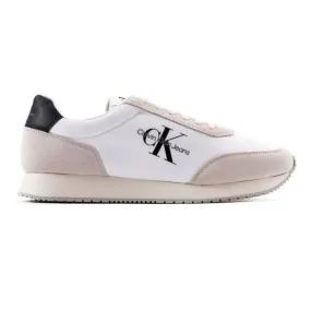 Calvin Klein Jeans Retro Runner SU-NY Mono Trainer - WHTGRY