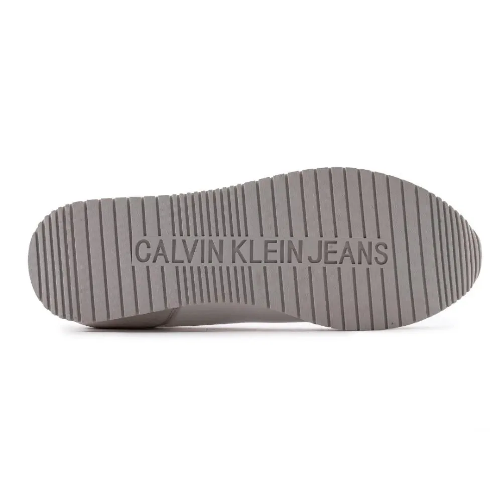 Calvin Klein Jeans Retro Runner SU-NY Mono Trainer - WHTGRY