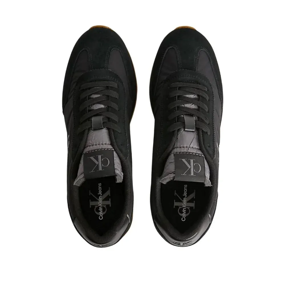 Calvin Klein Jeans Retro Runner Vintage Tongue Trainer - BLKBLK