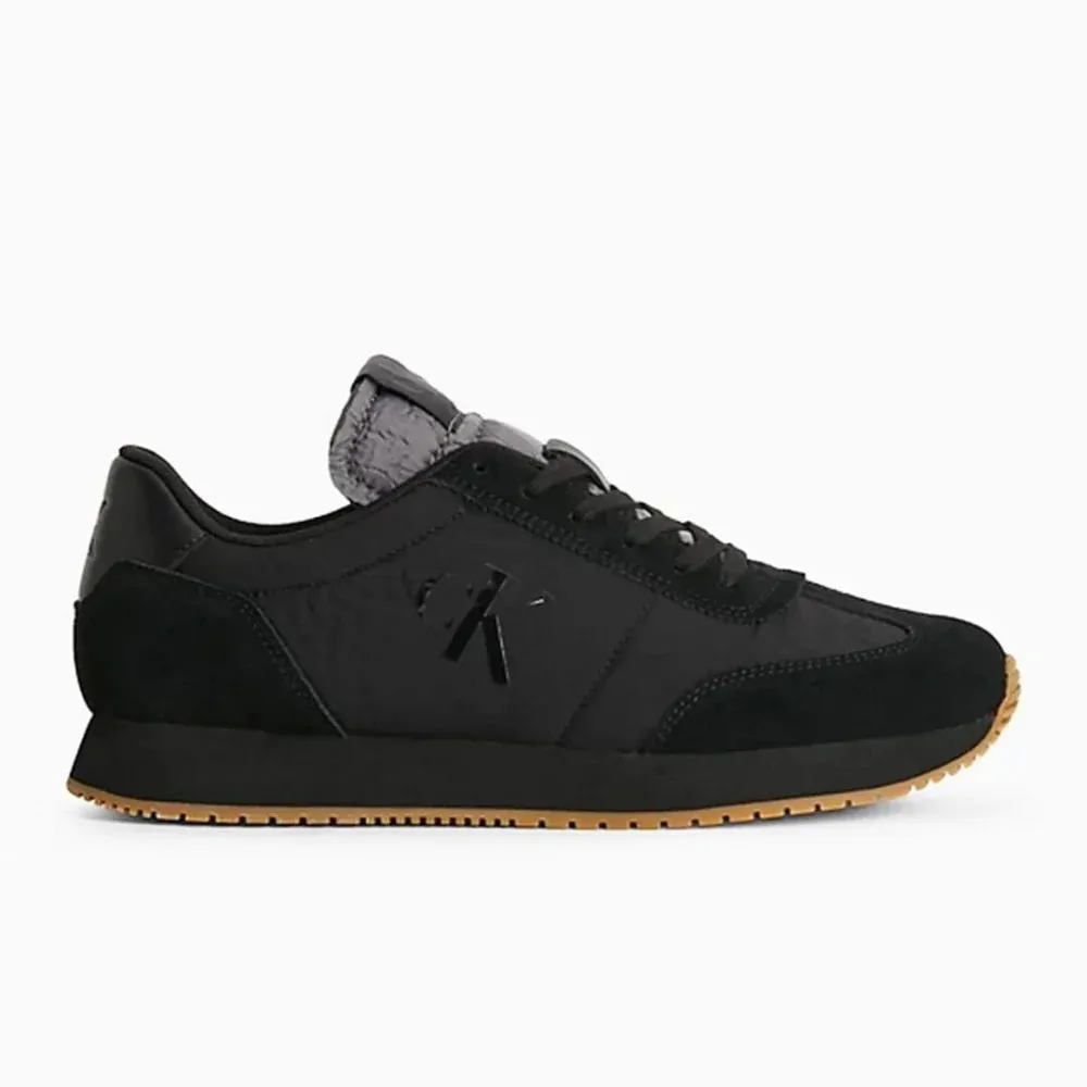 Calvin Klein Jeans Retro Runner Vintage Tongue Trainer - BLKBLK