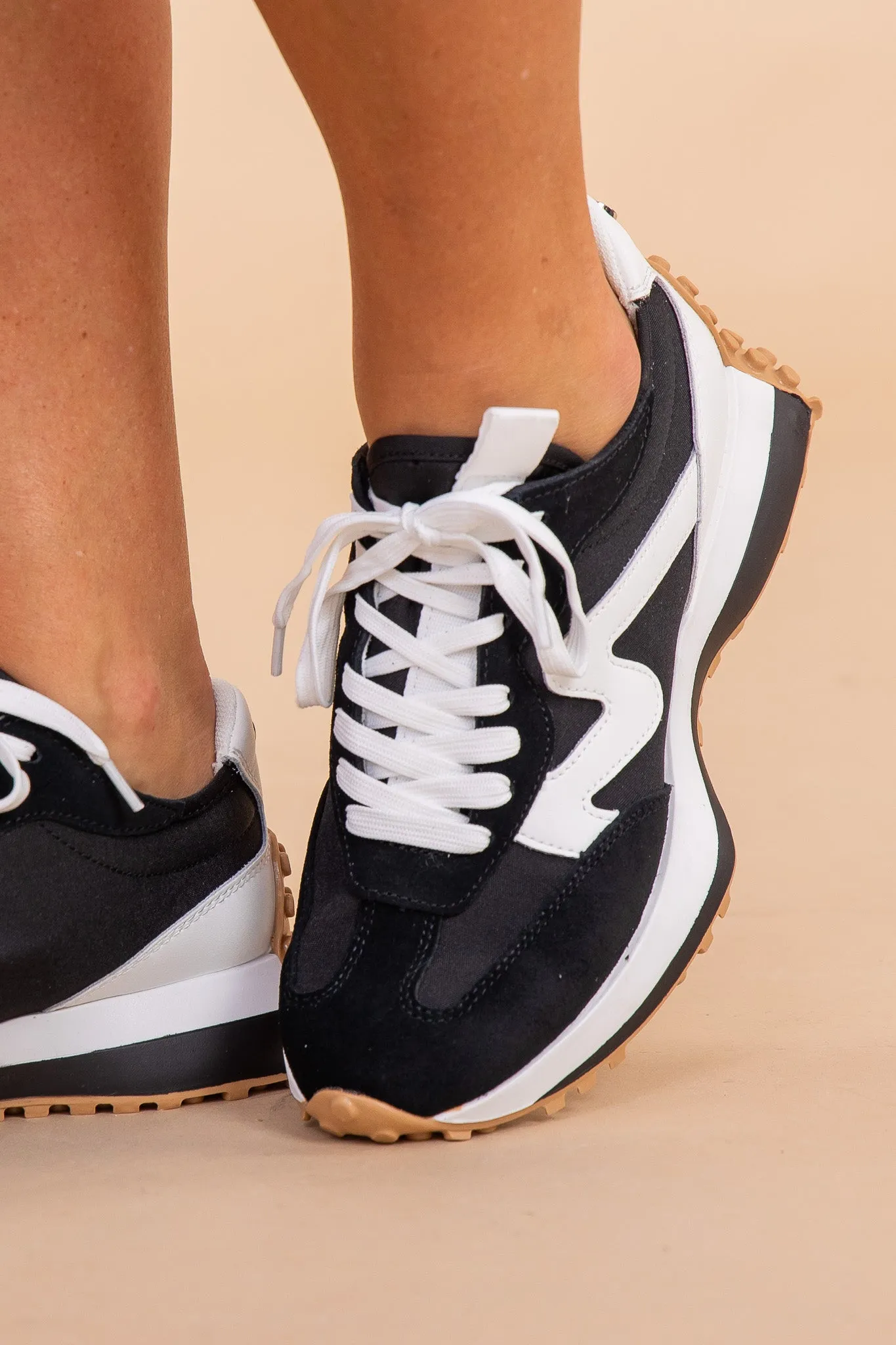 Campo Sneaker - Black/White | Steve Madden