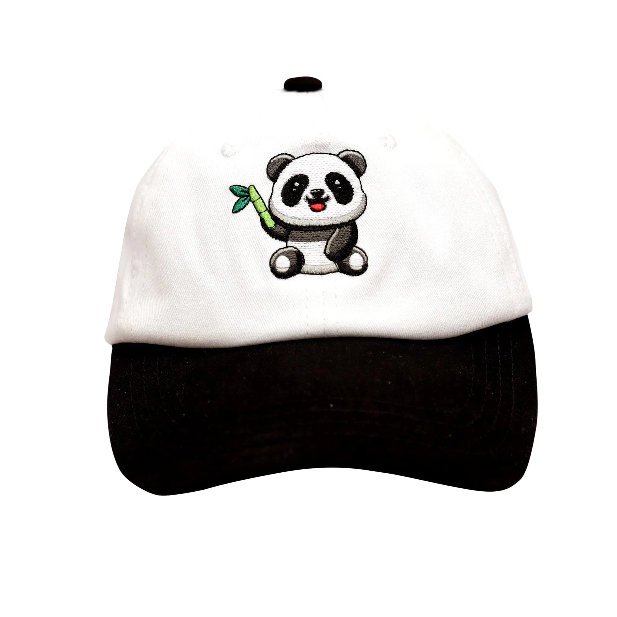 Candy Panda Baseball Cap - Black & White