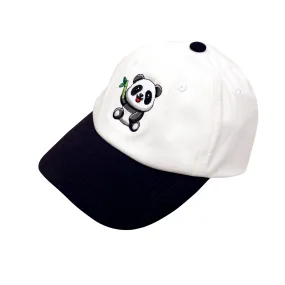 Candy Panda Baseball Cap - Black & White