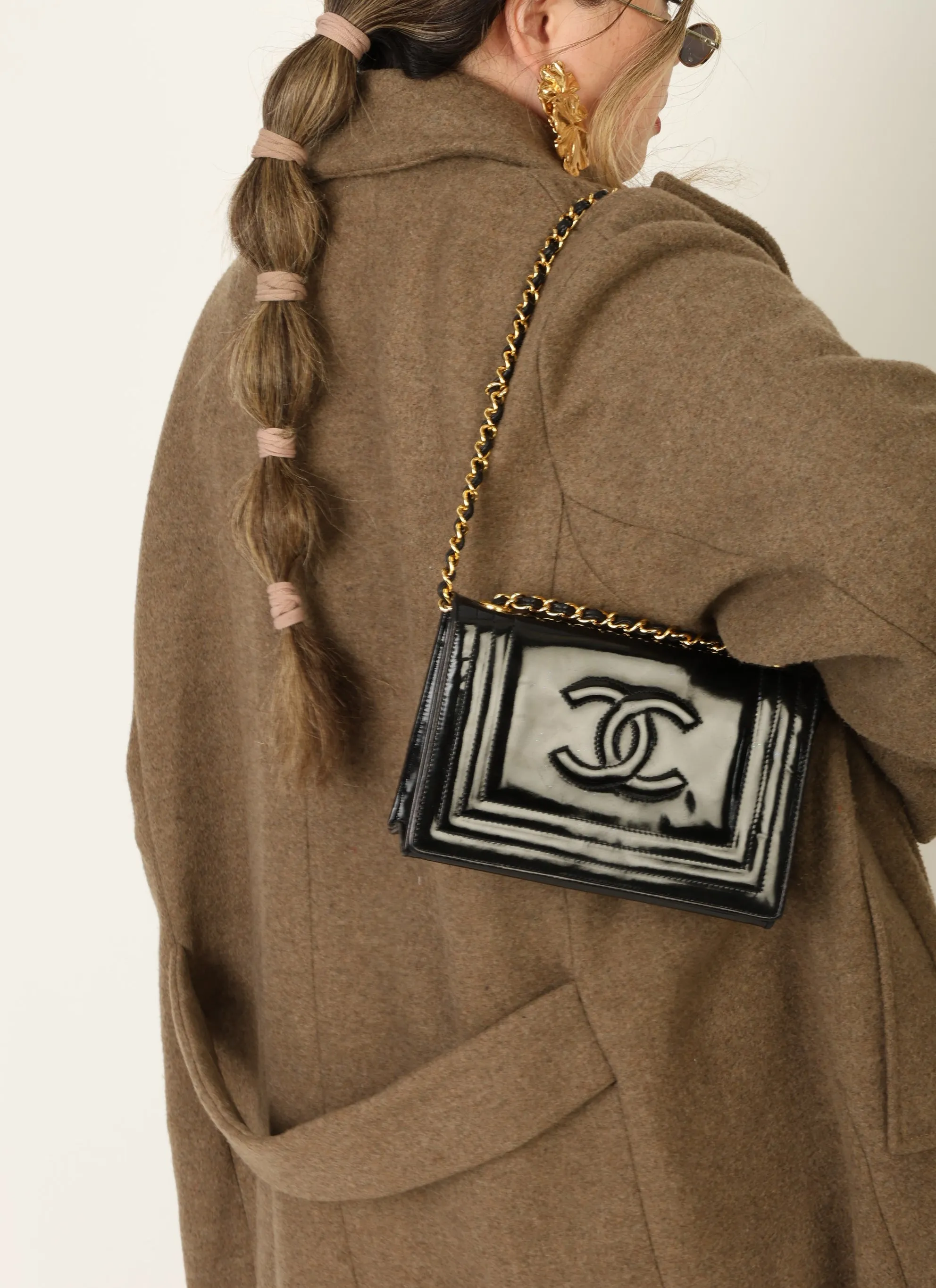 Chanel 1986 Patent Timeless Mini Full Flap