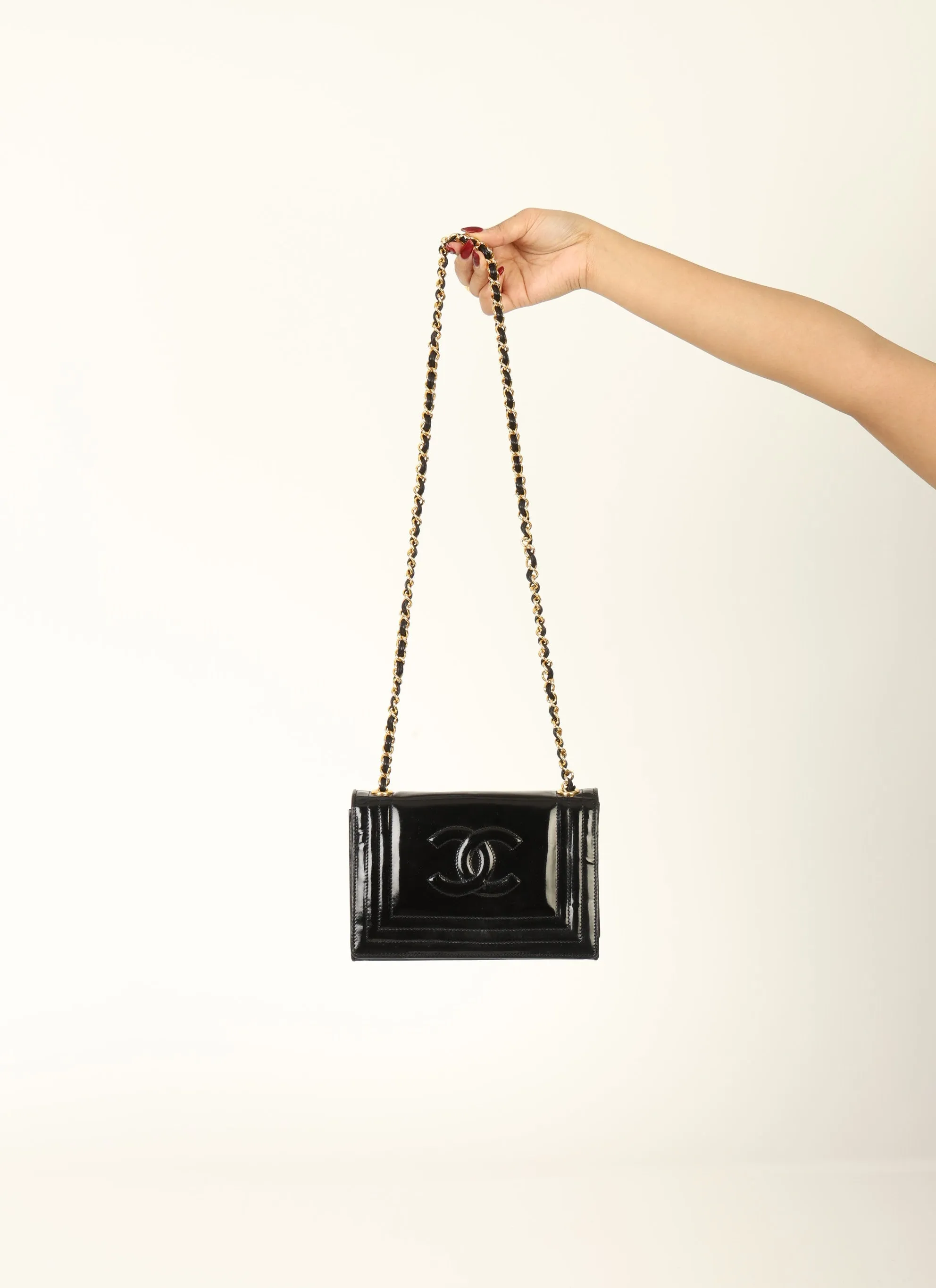 Chanel 1986 Patent Timeless Mini Full Flap