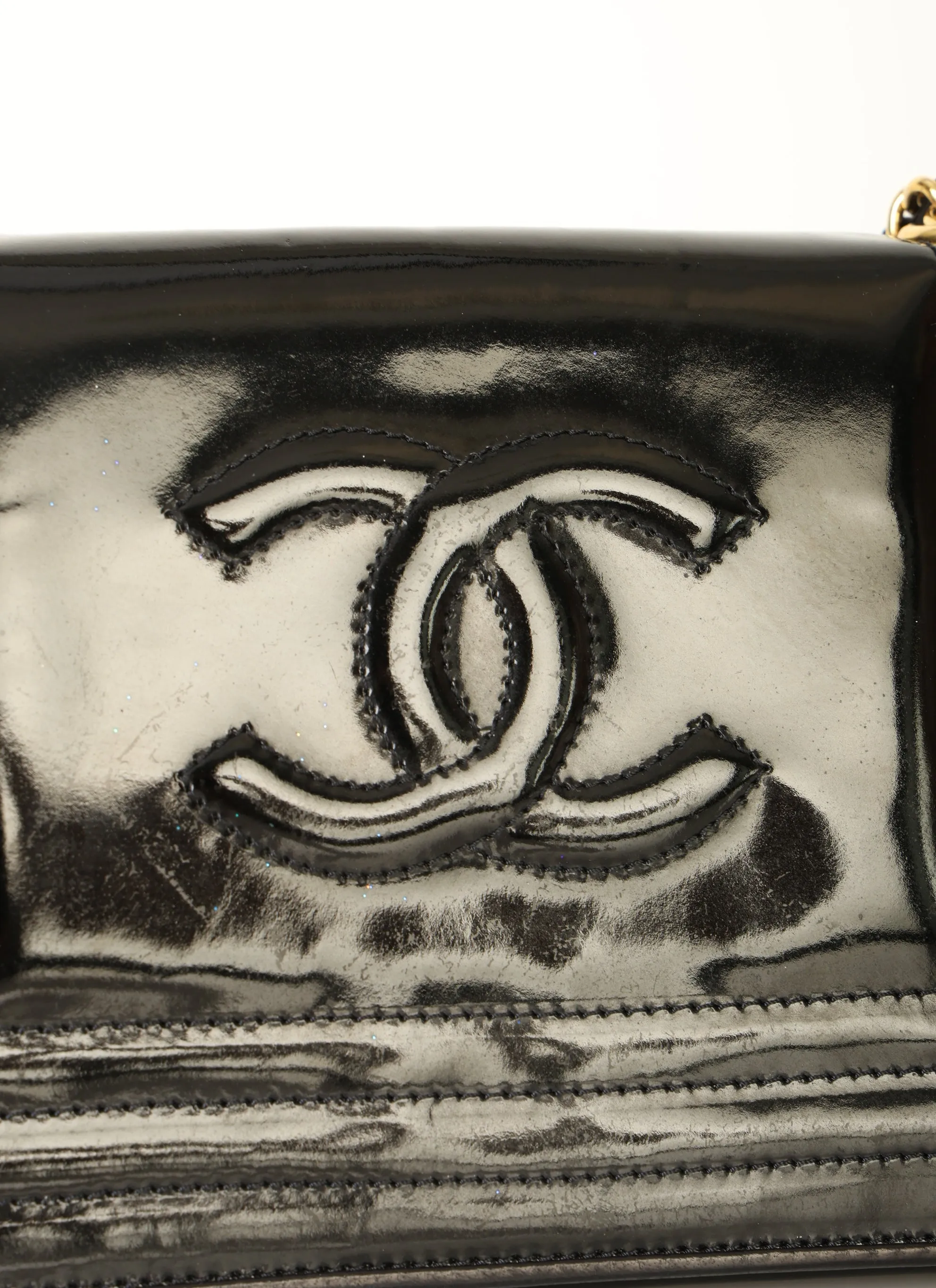 Chanel 1986 Patent Timeless Mini Full Flap