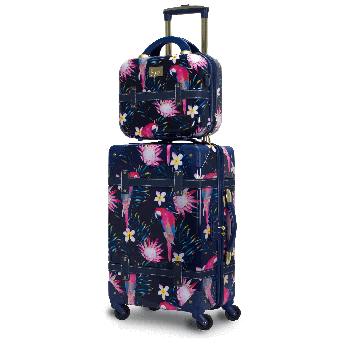 Chariot Parrot 2 Piece Luggage & Beauty Case CH-505