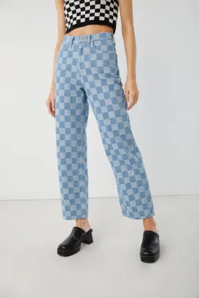 CHECKERED JEAN