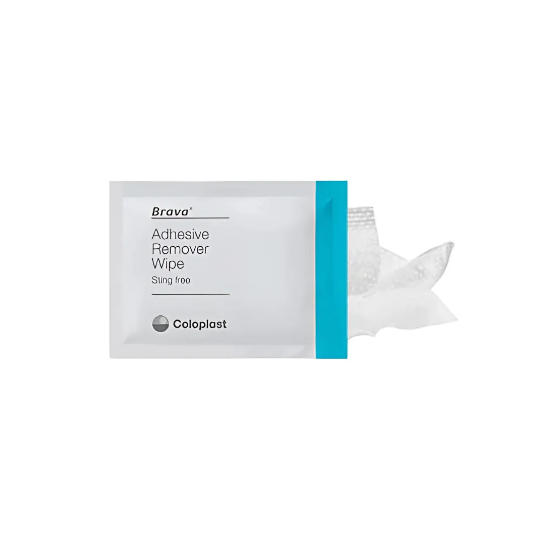 Coloplast Brava Ostomy Care Adhesive Remover Wipes