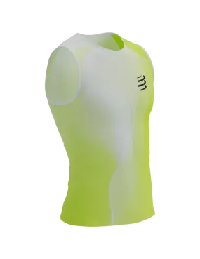 Compressport Men's Performance Tank - Safe Yellow