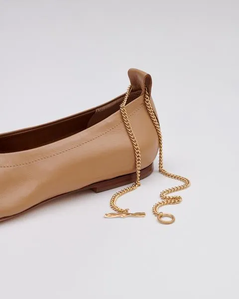 Curb Chain Anklet | Gold