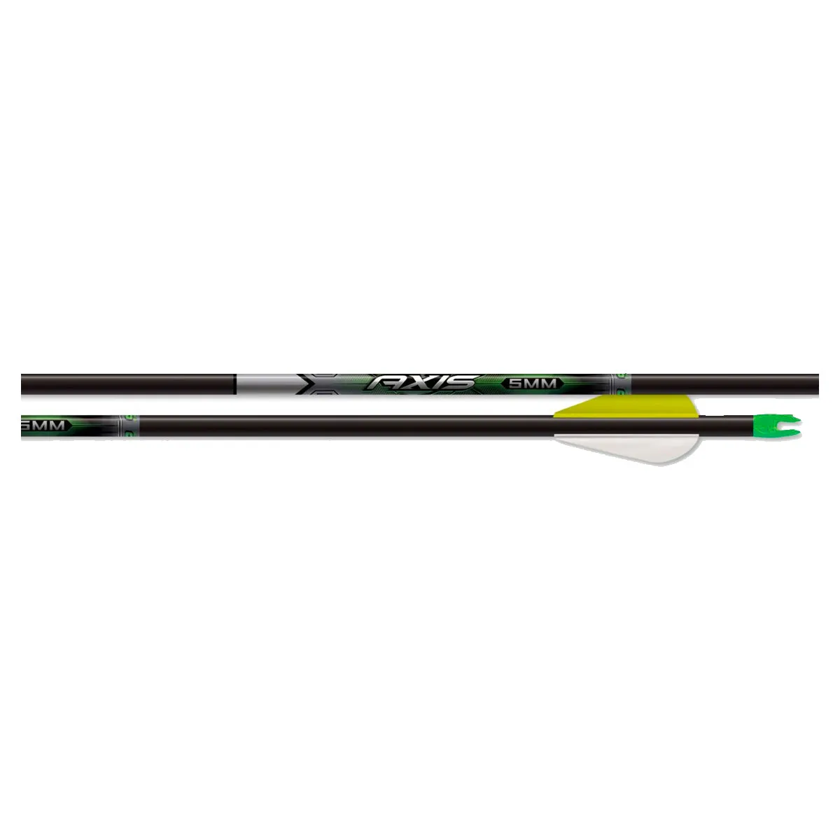 Easton 5mm Axis Pre-Fletched Arrows - 6 Count