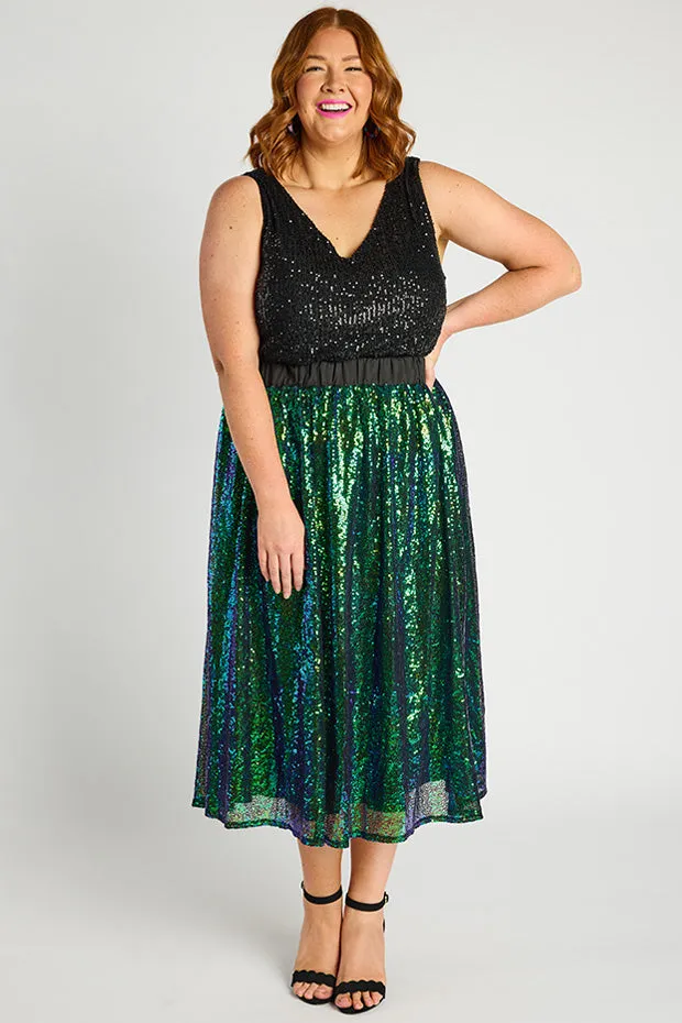 Eras Mermaid Sequin Skirt