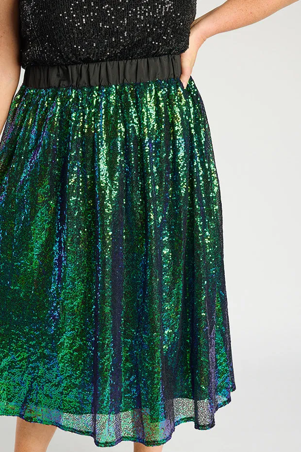 Eras Mermaid Sequin Skirt