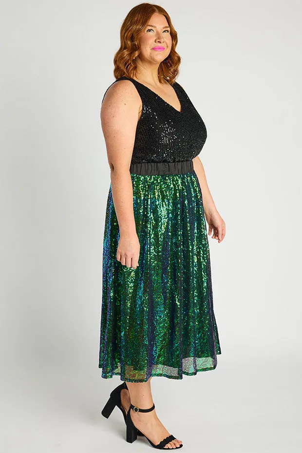 Eras Mermaid Sequin Skirt