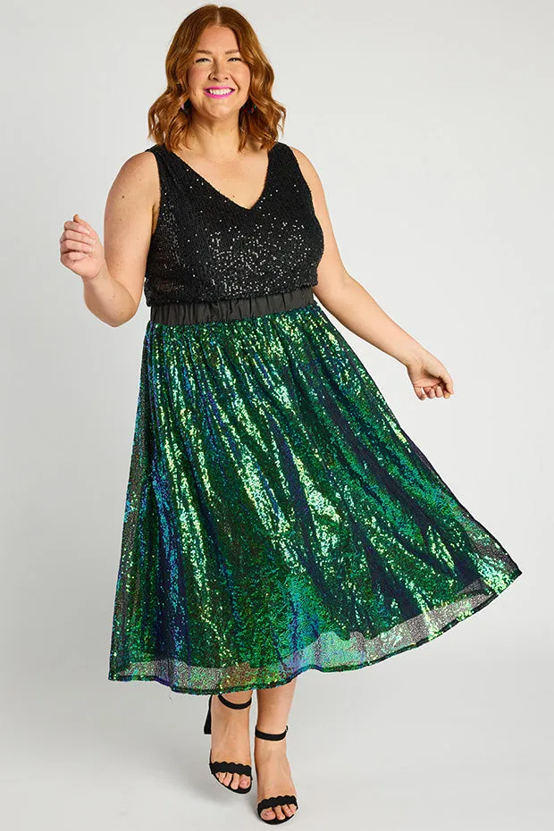 Eras Mermaid Sequin Skirt