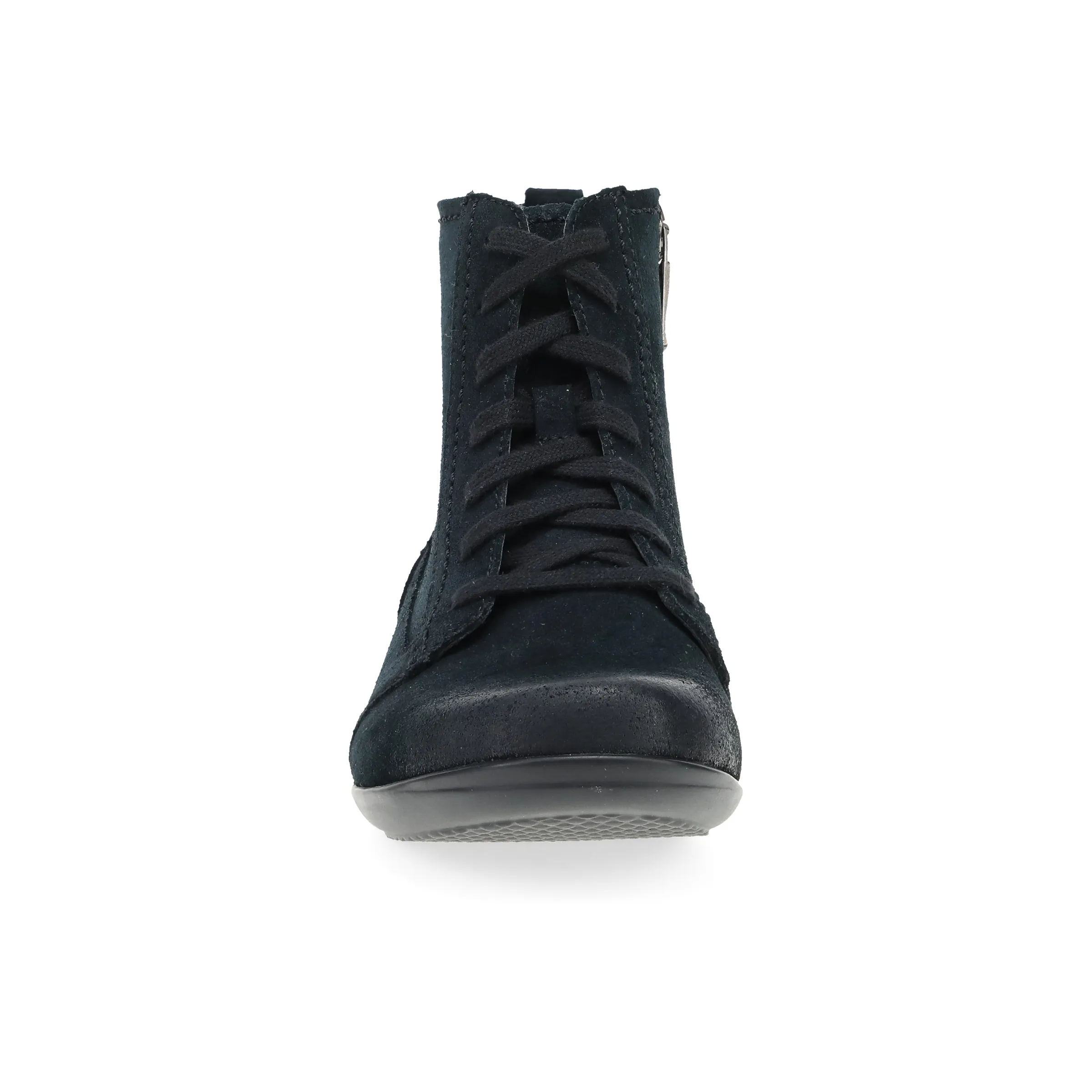 Fergie Black Burnished Suede