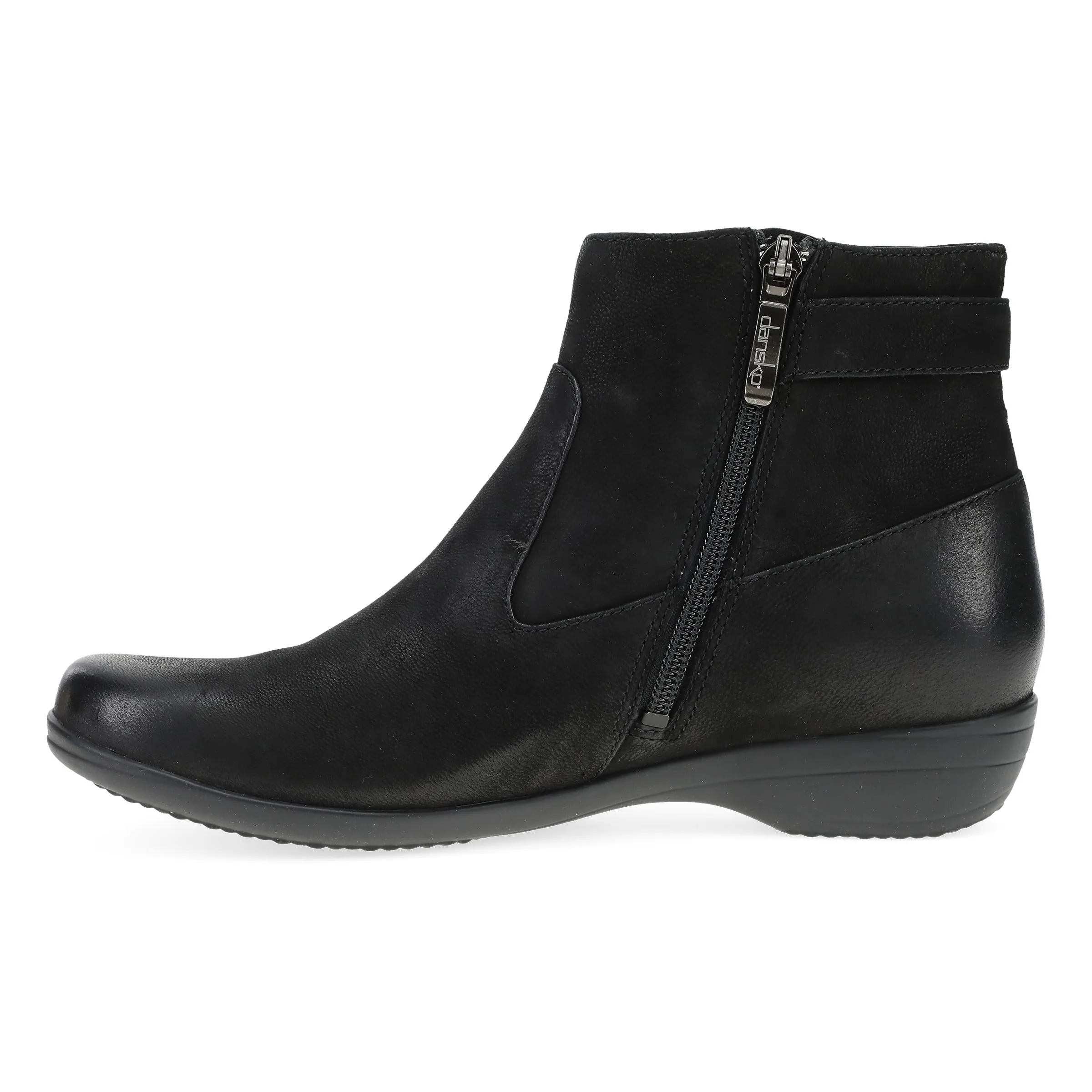 Finnley Black Burnished Nubuck