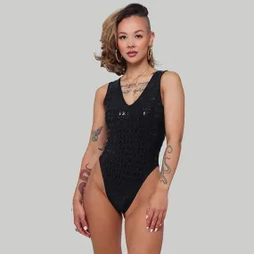 Gecko Grip Bodysuit - Black