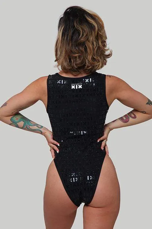 Gecko Grip Bodysuit - Black