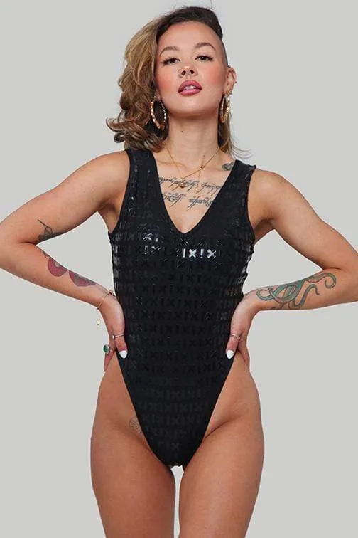 Gecko Grip Bodysuit - Black