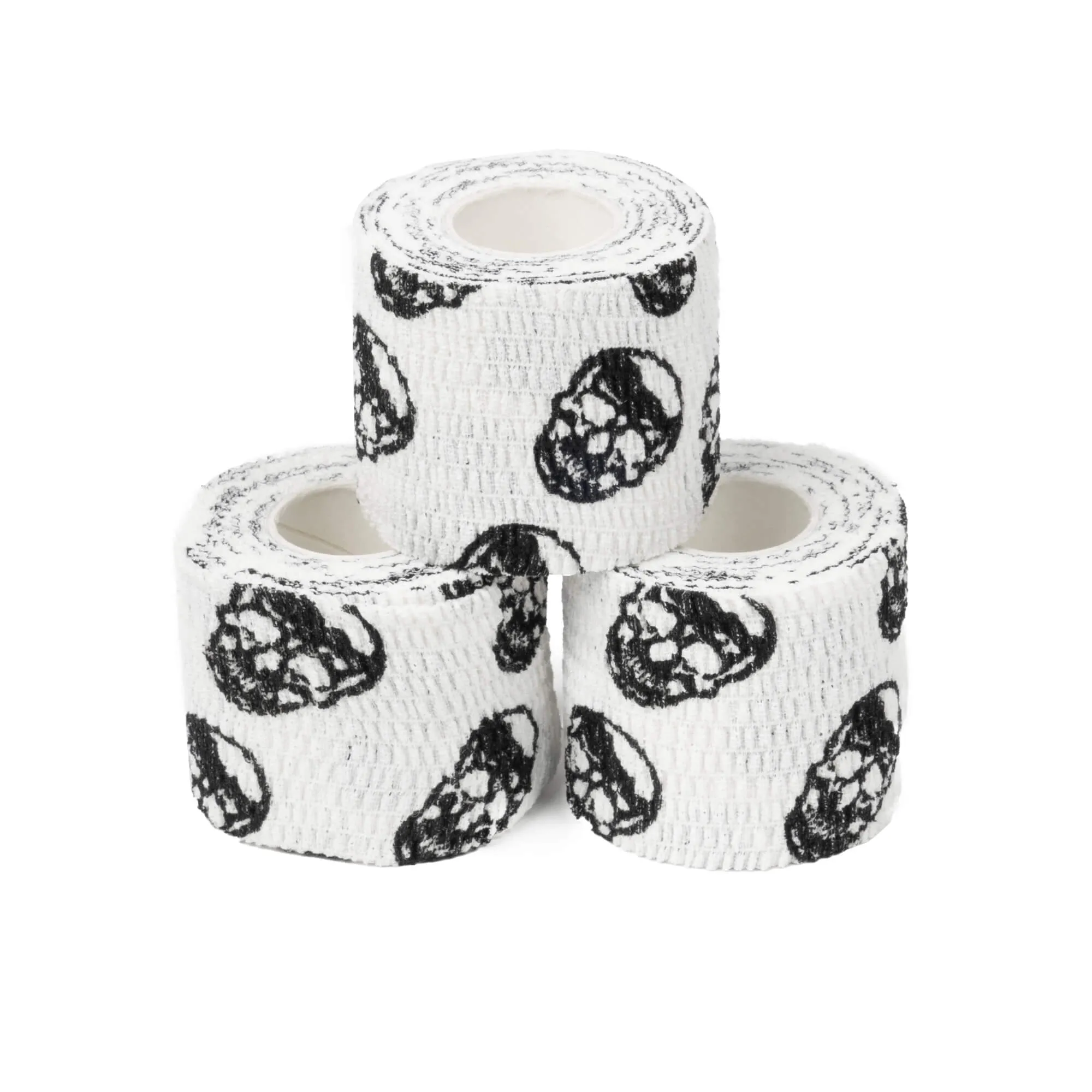 Gymreapers Skull Tape - White