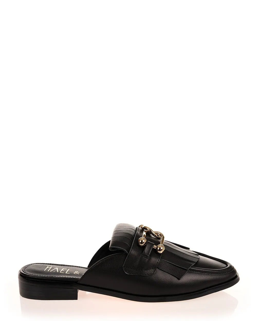 Hael & Jax Kings Black Mule