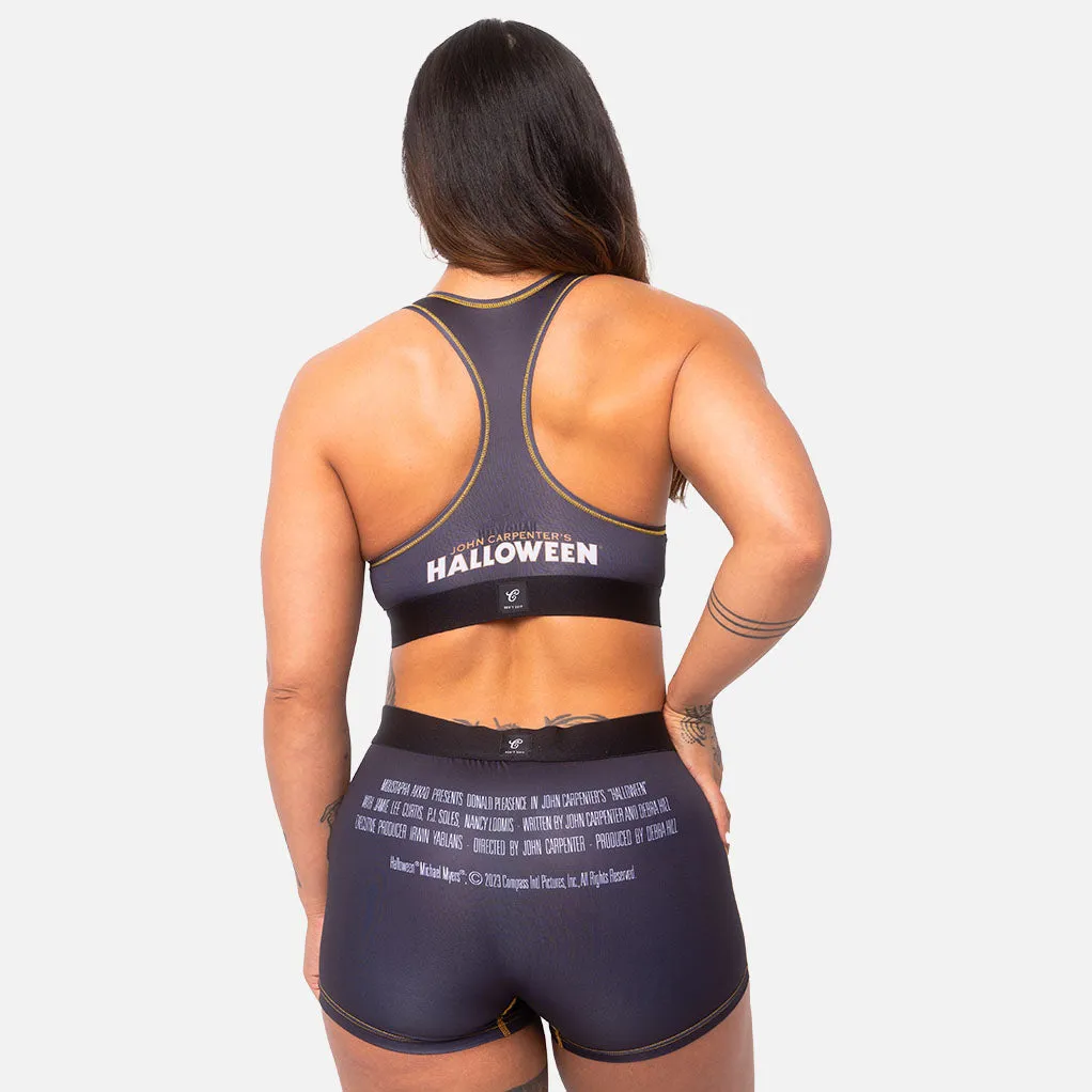 HALLOWEEN POSTER SPORTS BRA