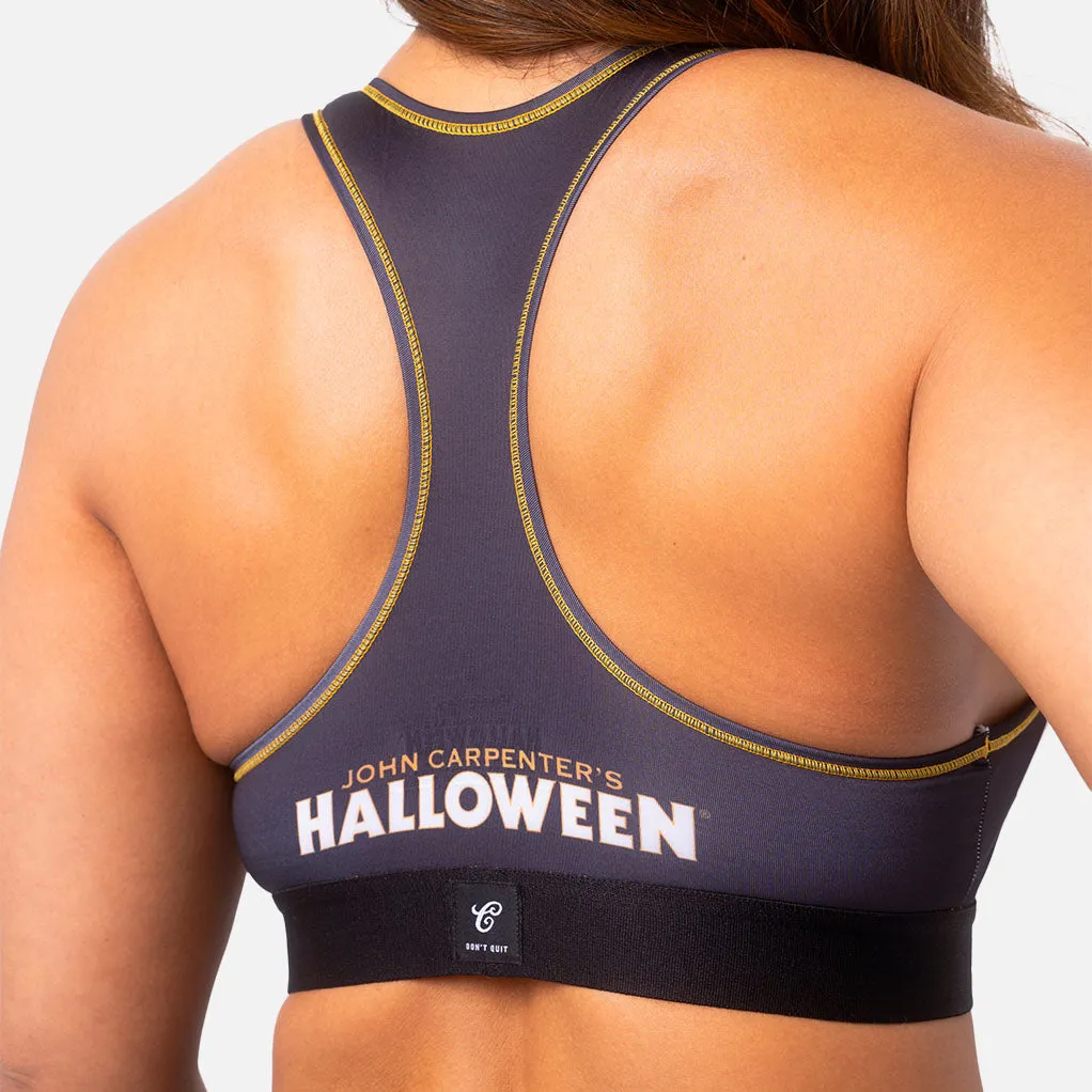 HALLOWEEN POSTER SPORTS BRA