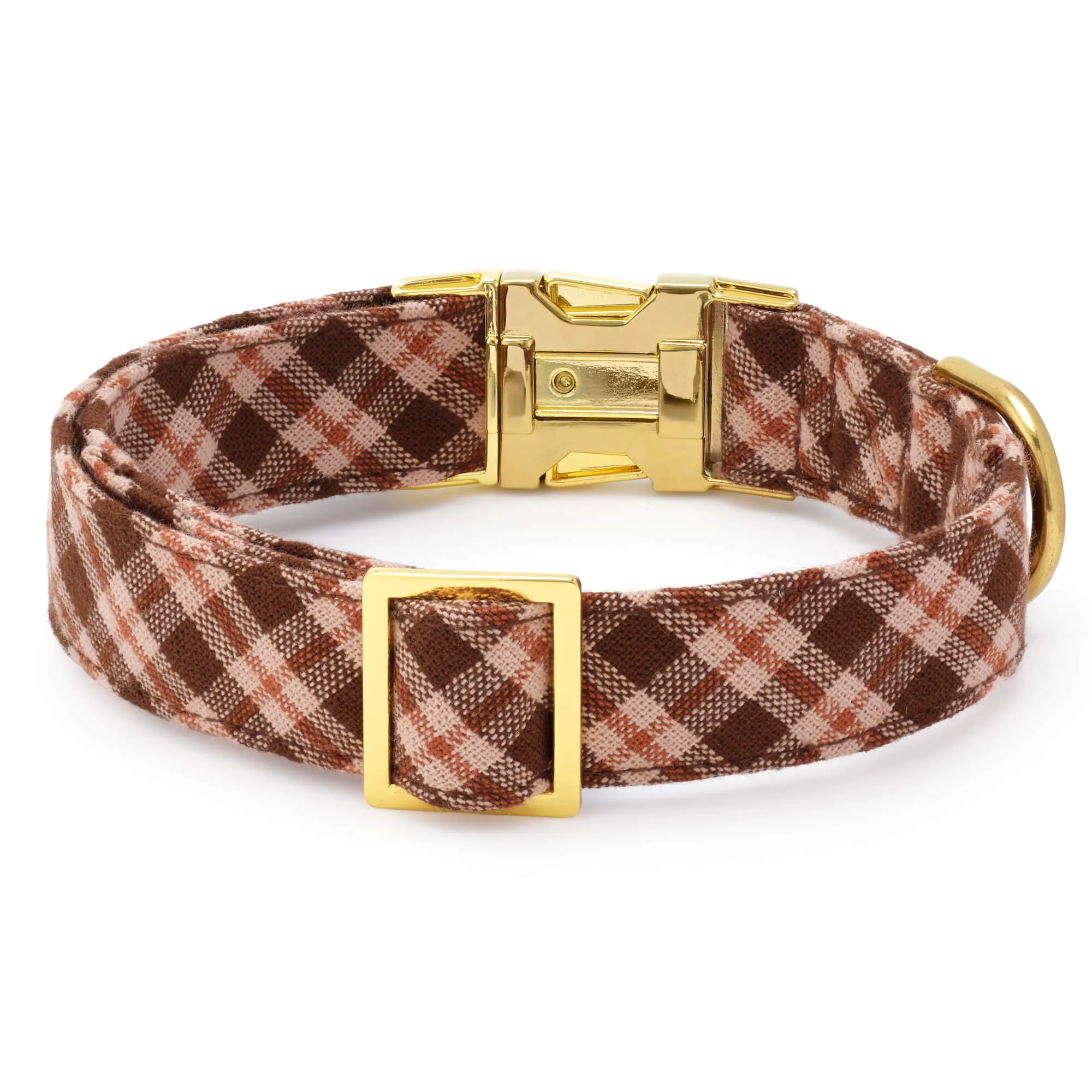 Heather Taylor Home x TFD Hudson Plaid Dog Collar