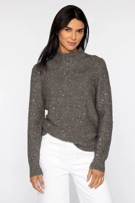 Kinross Cashmere Sequin Funnel