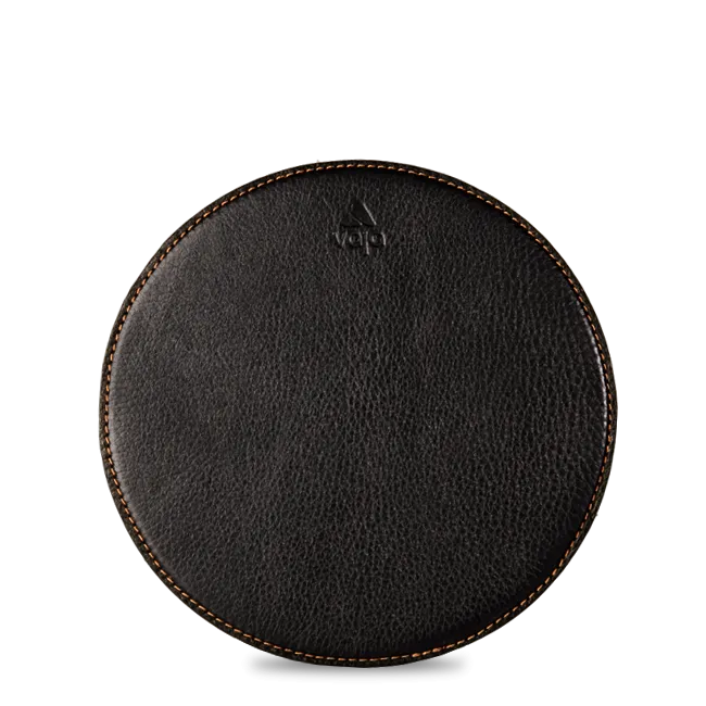 Leather Round Mouse Pad