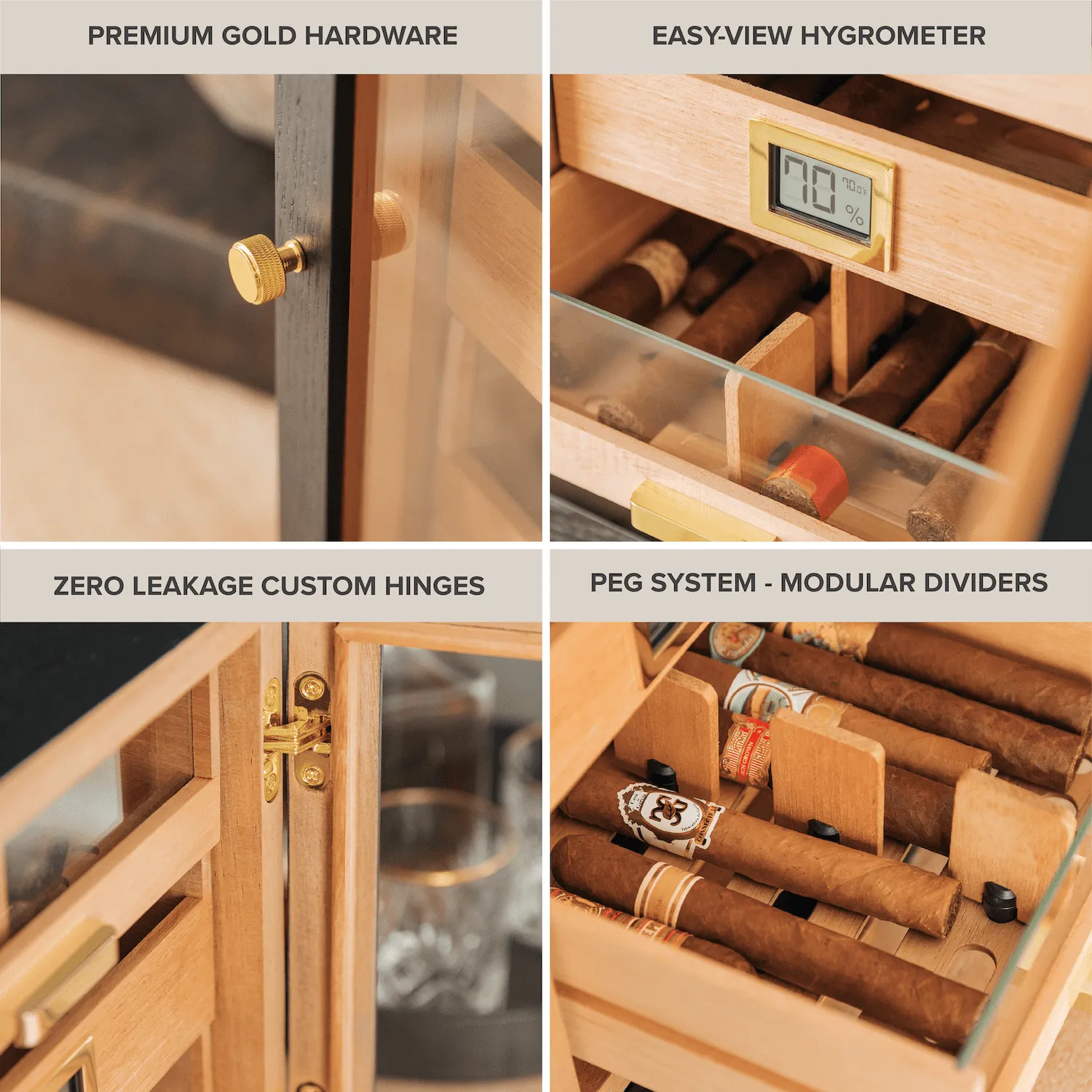 Luca Humidor Cabinet