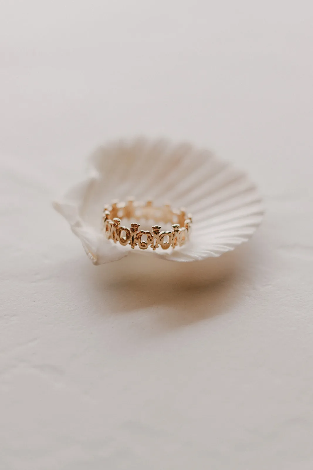 Maria Auspice Ring in Gold Vermeil