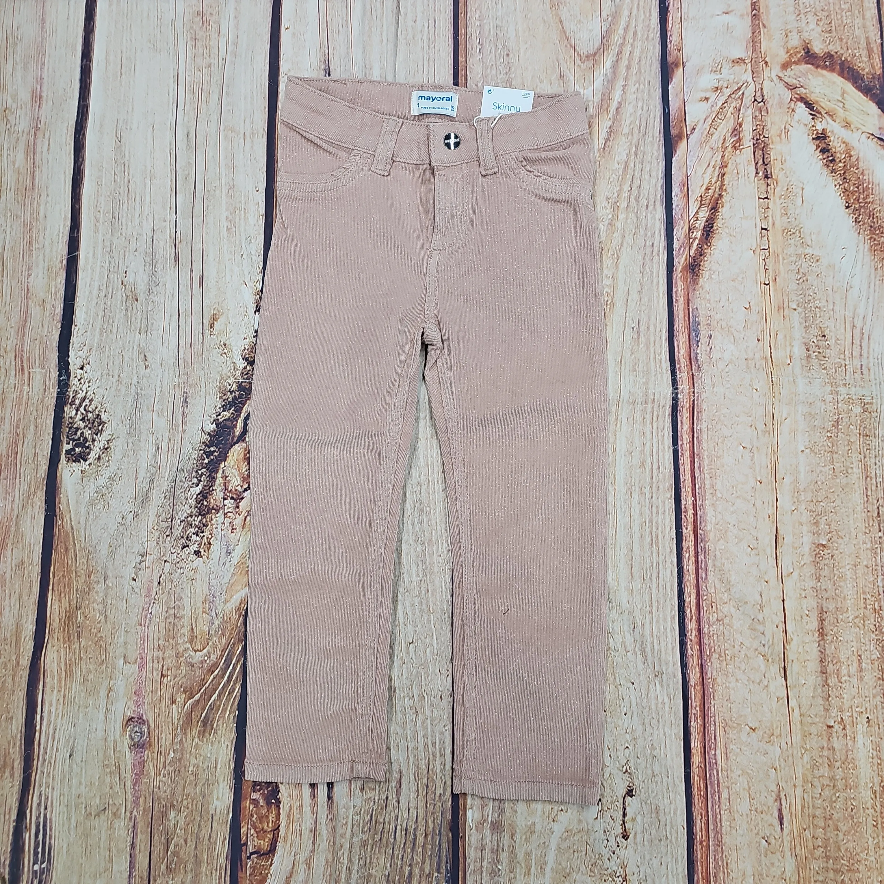 MAYORAL CORDUROY GLITTER PANTS 4503