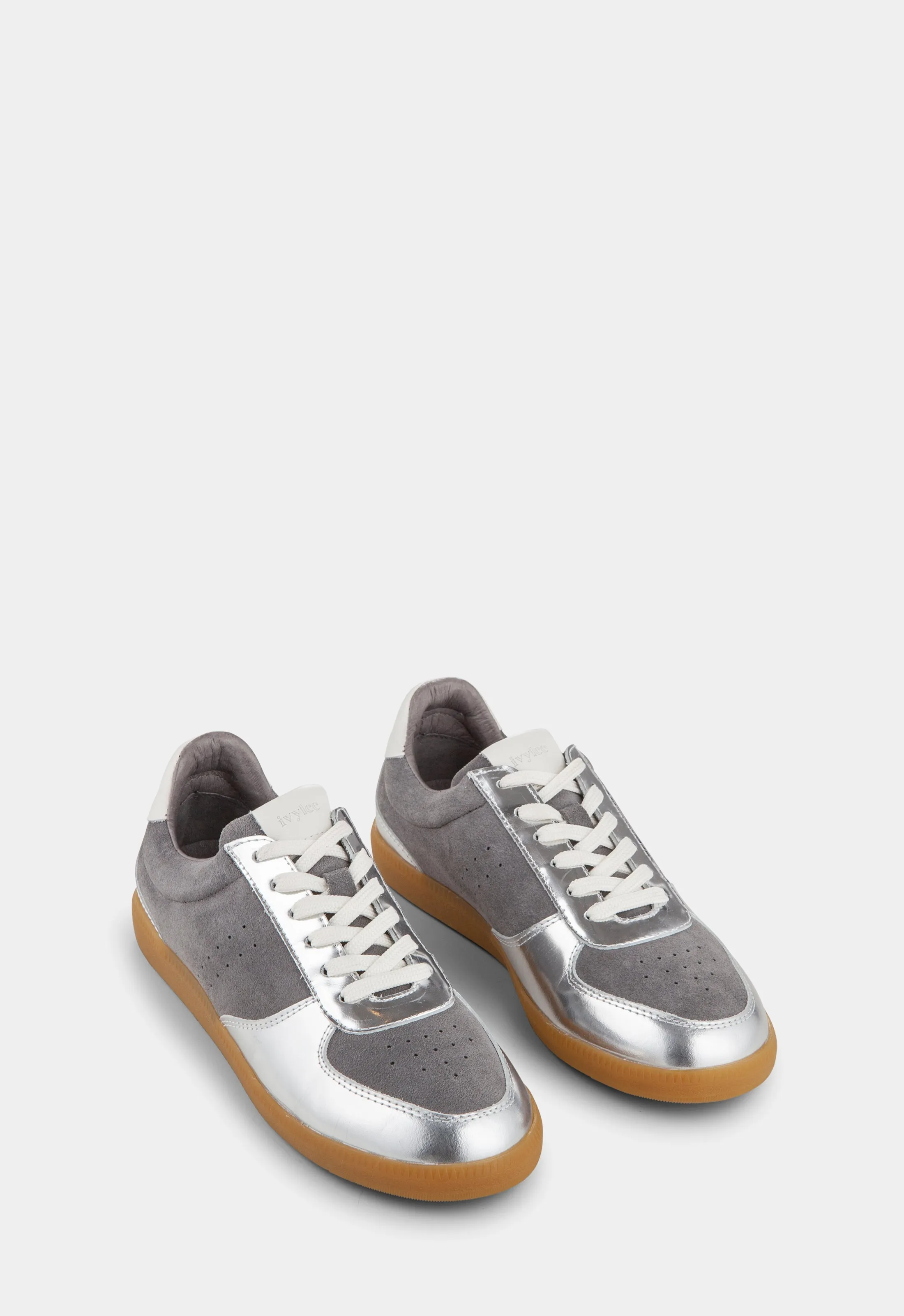 Robin Suede - Silver/Grey